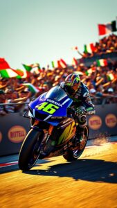 Valentino Rossi : L’icône du MotoGP, sa carrière et son héritage