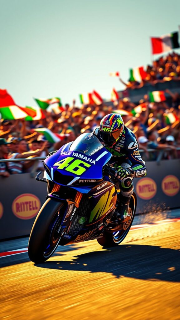 Valentino Rossi : L'icône du MotoGP, sa carrière et son héritage Valentino Rossi : L’icône du MotoGP, sa carrière et son héritage