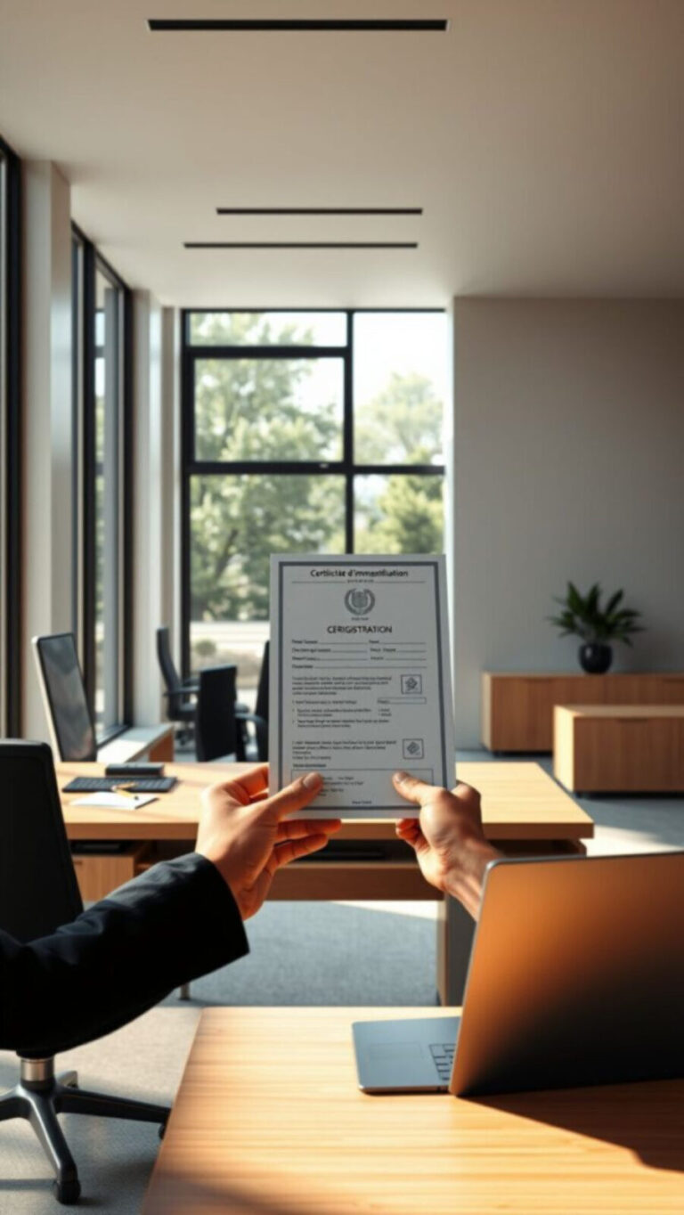 Certificat d'immatriculation : guide complet pour votre carte grise Certificat d’immatriculation : guide complet pour votre carte grise