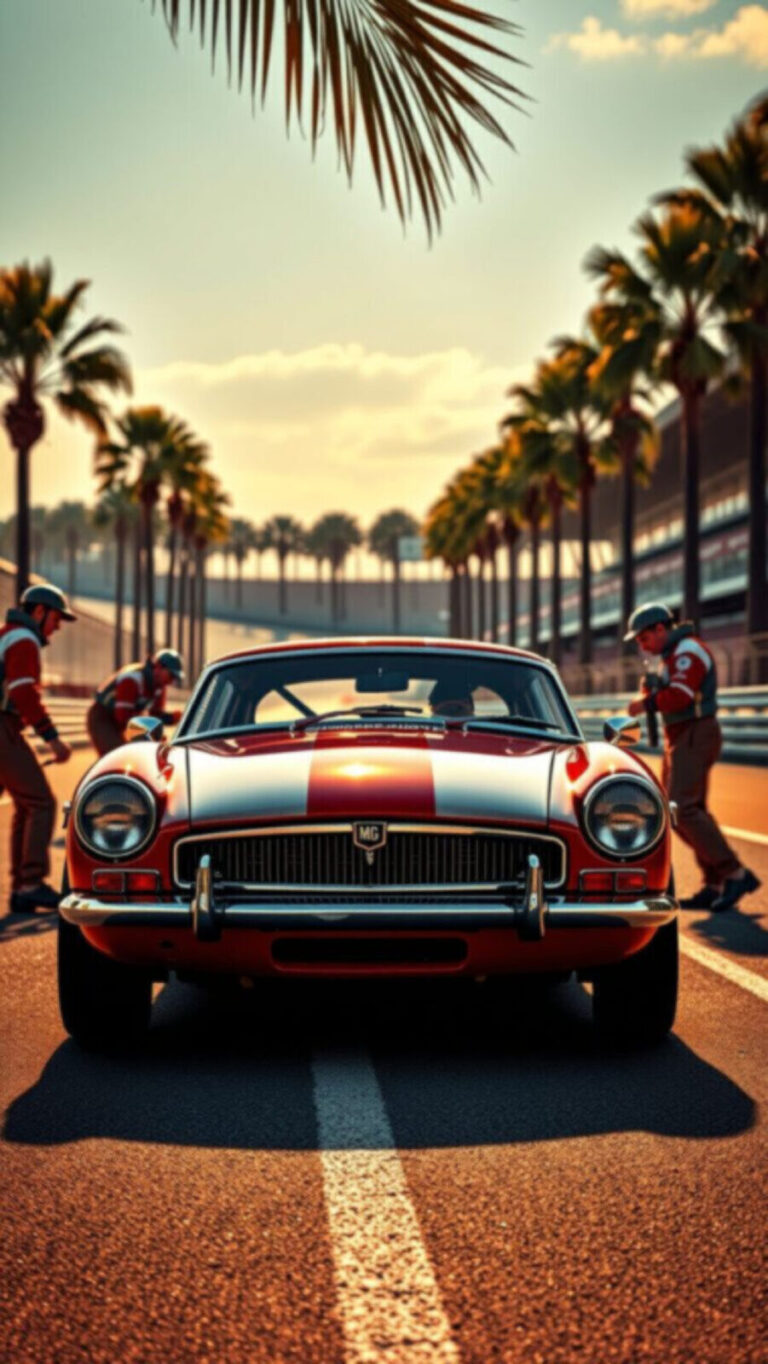 MGB GT sebring : icône de course et de passion automobile MGB GT sebring : icône de course et de passion automobile