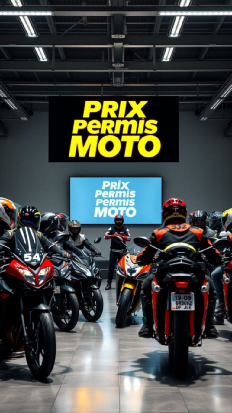 Prix permis moto : guide complet et astuces Prix permis moto : guide complet et astuces
