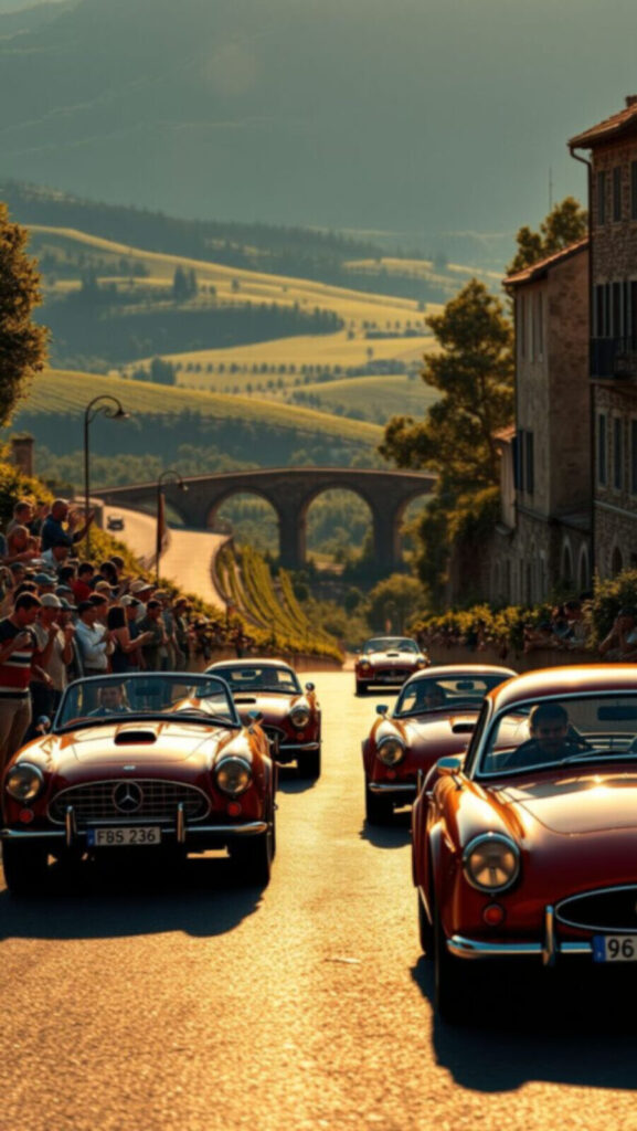 Tour auto : rallye historique et passion des voitures anciennes